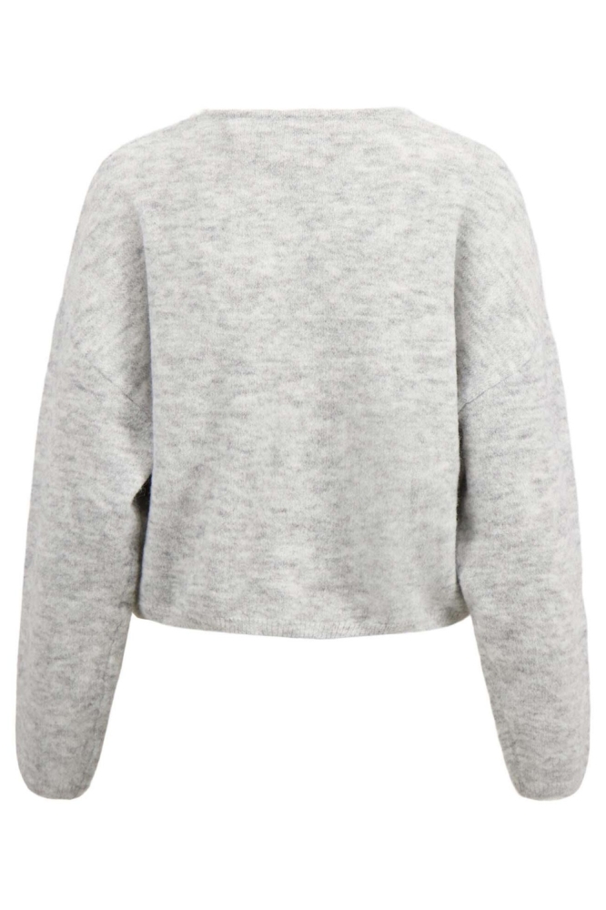 BASIC VESTJE 0306 085 0009 MIDDENGRIJS